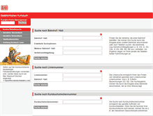 Tablet Screenshot of kursbuch.bahn.de